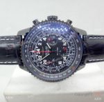 Best Replica Breitling Navitimer Cosmonaute All Black Chronograph Watch